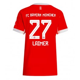Bayern Munich Konrad Laimer #27 Thuis tenue Dames 2025-26 Korte Mouw